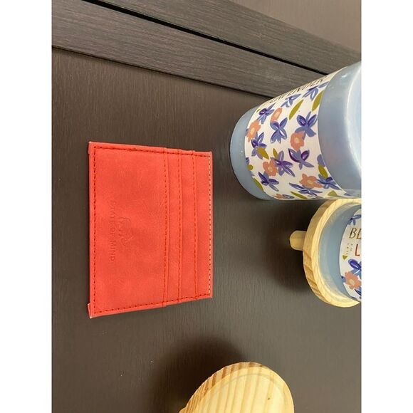 Vegan Leather Wallet - Double Sided - Picture 1 of 2